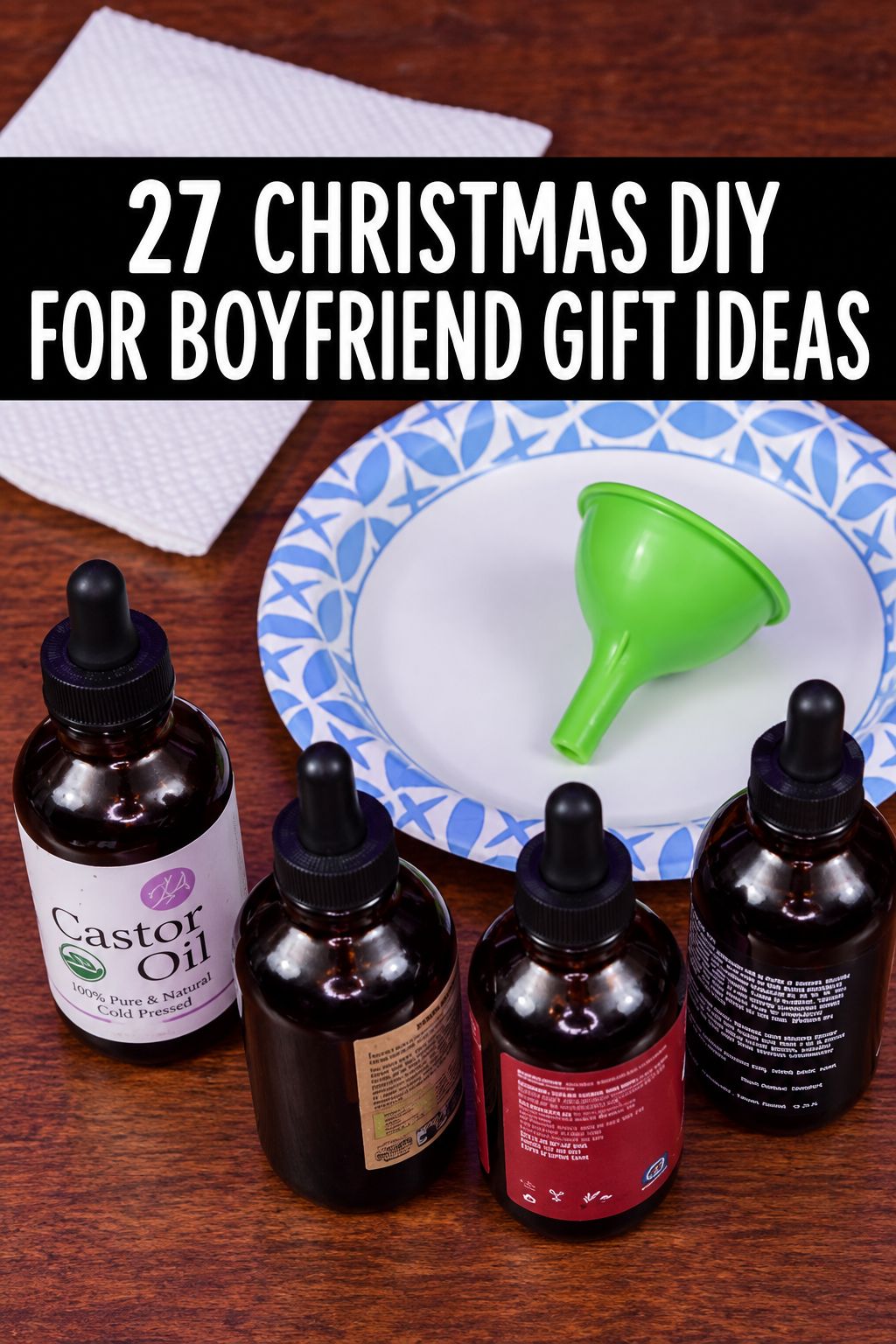 homemade beard oil christmas gifts for boyfriend