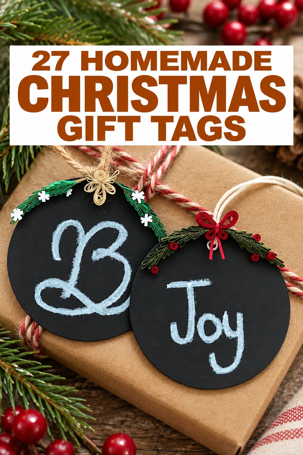 homemade christmas gift tags