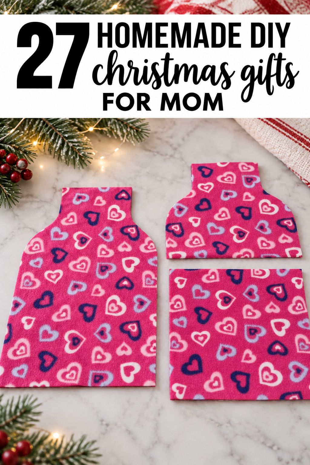 homemade diy christmas gifts for mom
