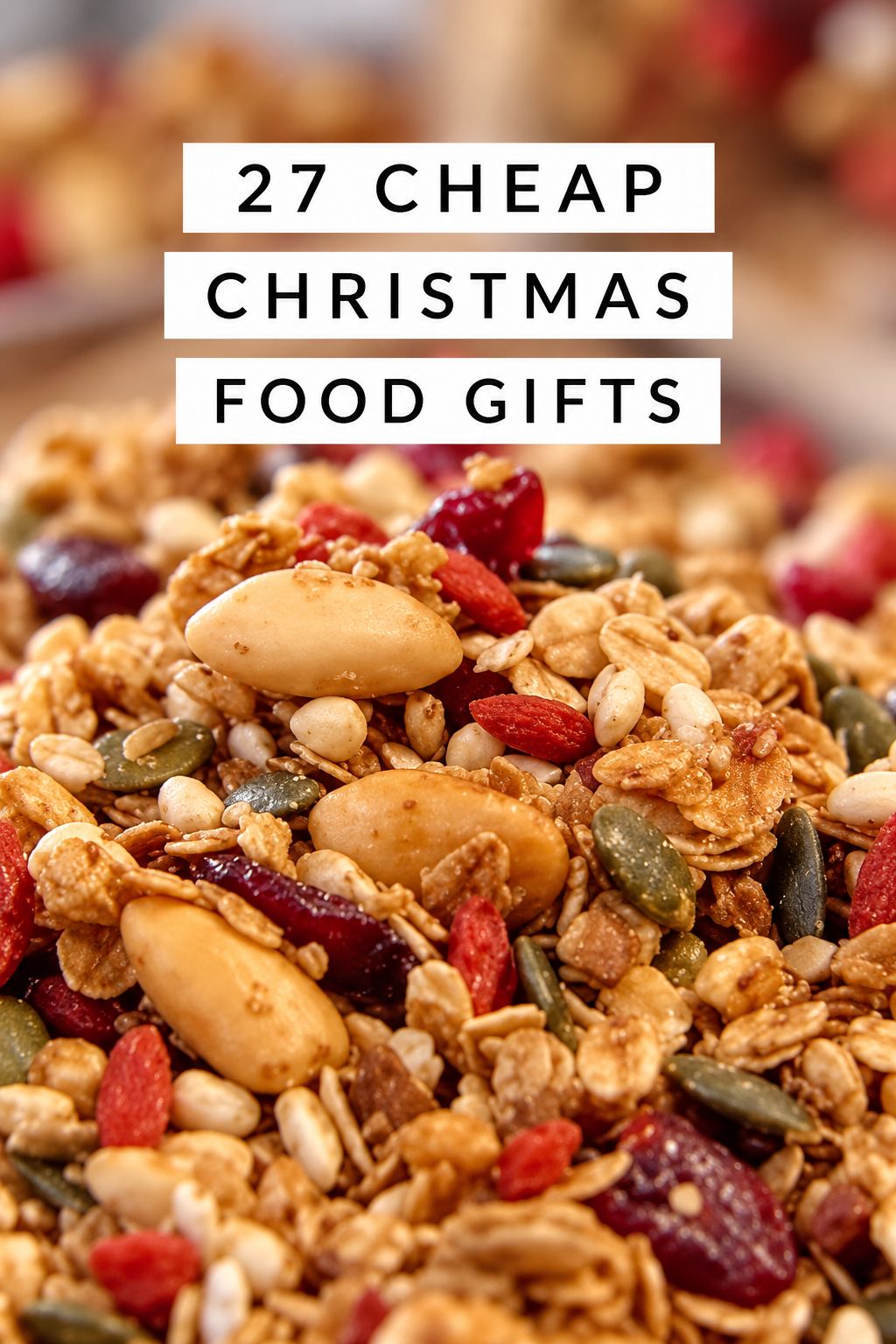 Homemade Granola homemade Christmas gift