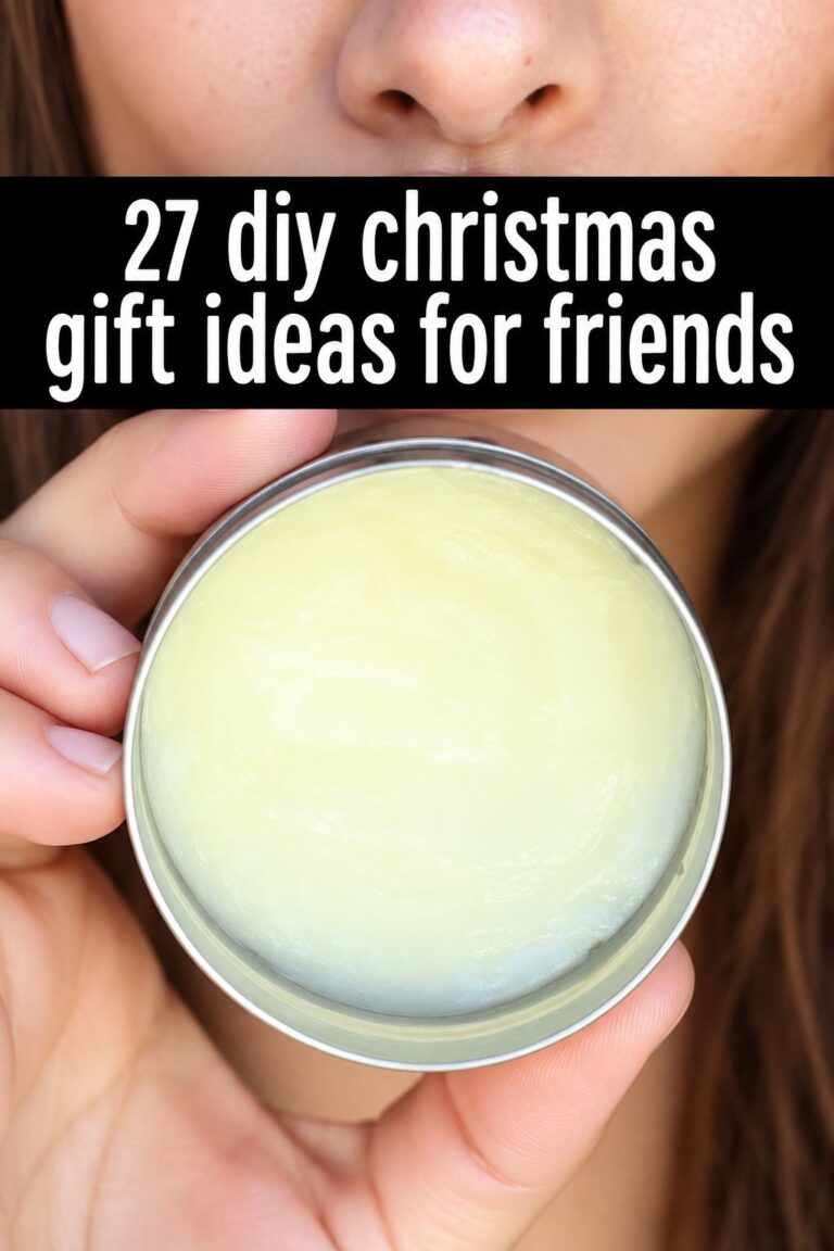 27 Easy DIY Christmas Gifts for Friends