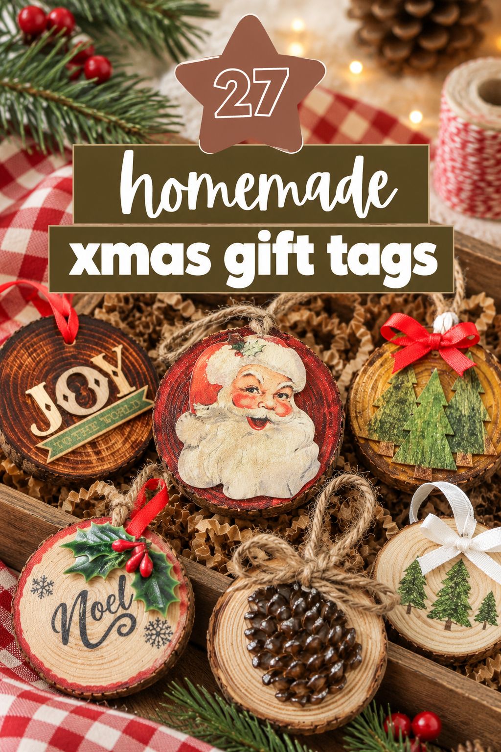 homemade xmas gift tags