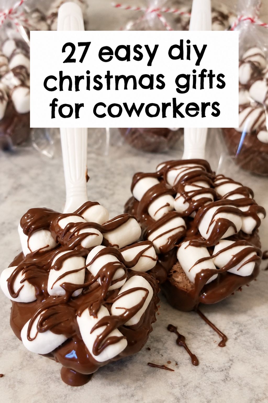hot chocolate spoons christmas gifts for coworkers