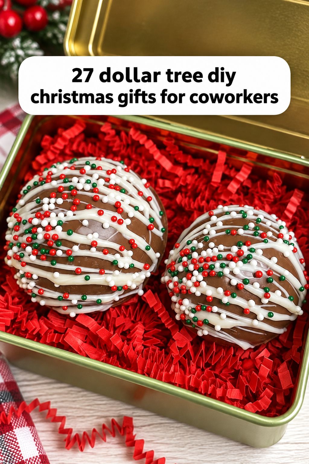 hot cocoa bombs christmas gifts for coworkers