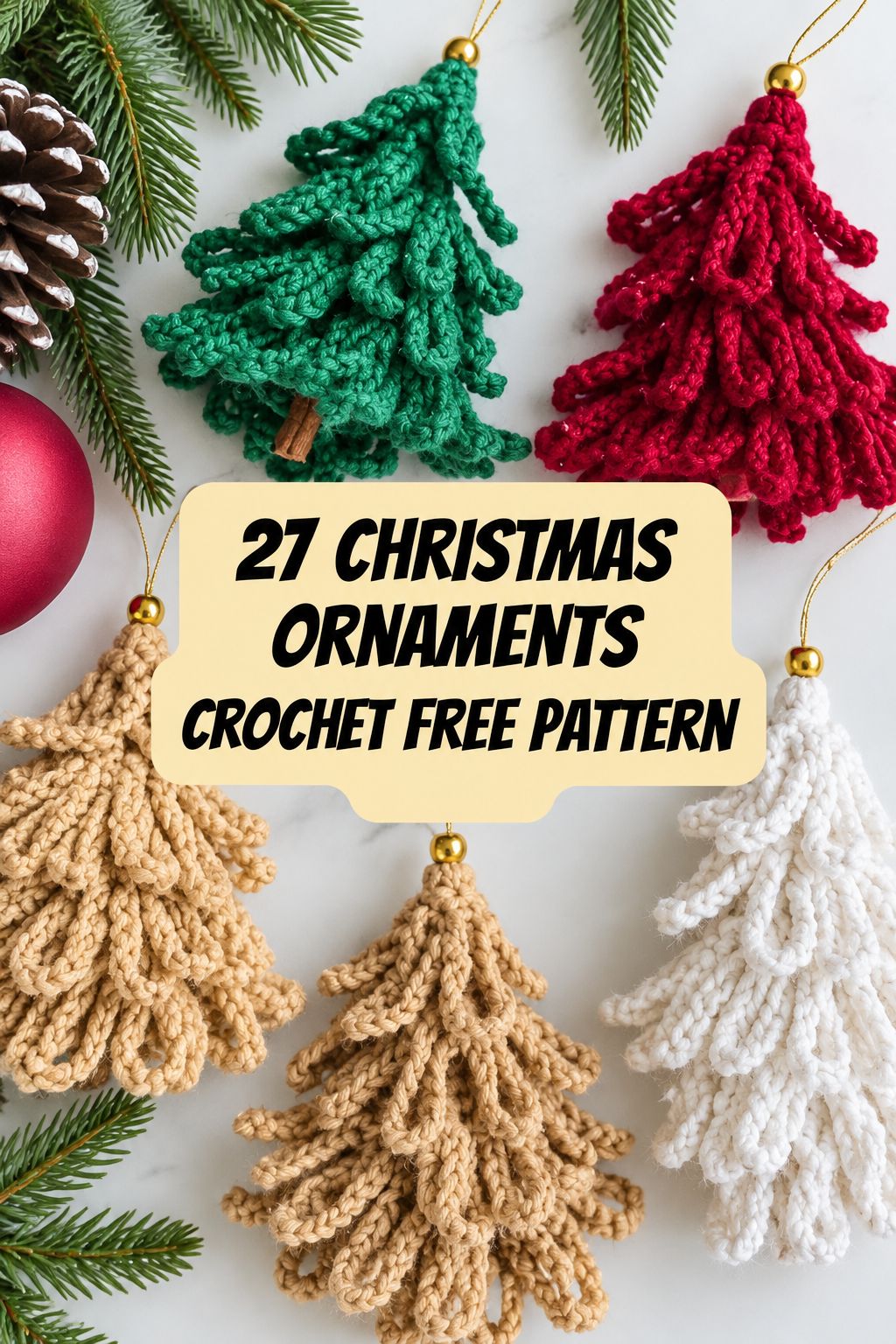 loopy christmas tree ornament christmas ornaments