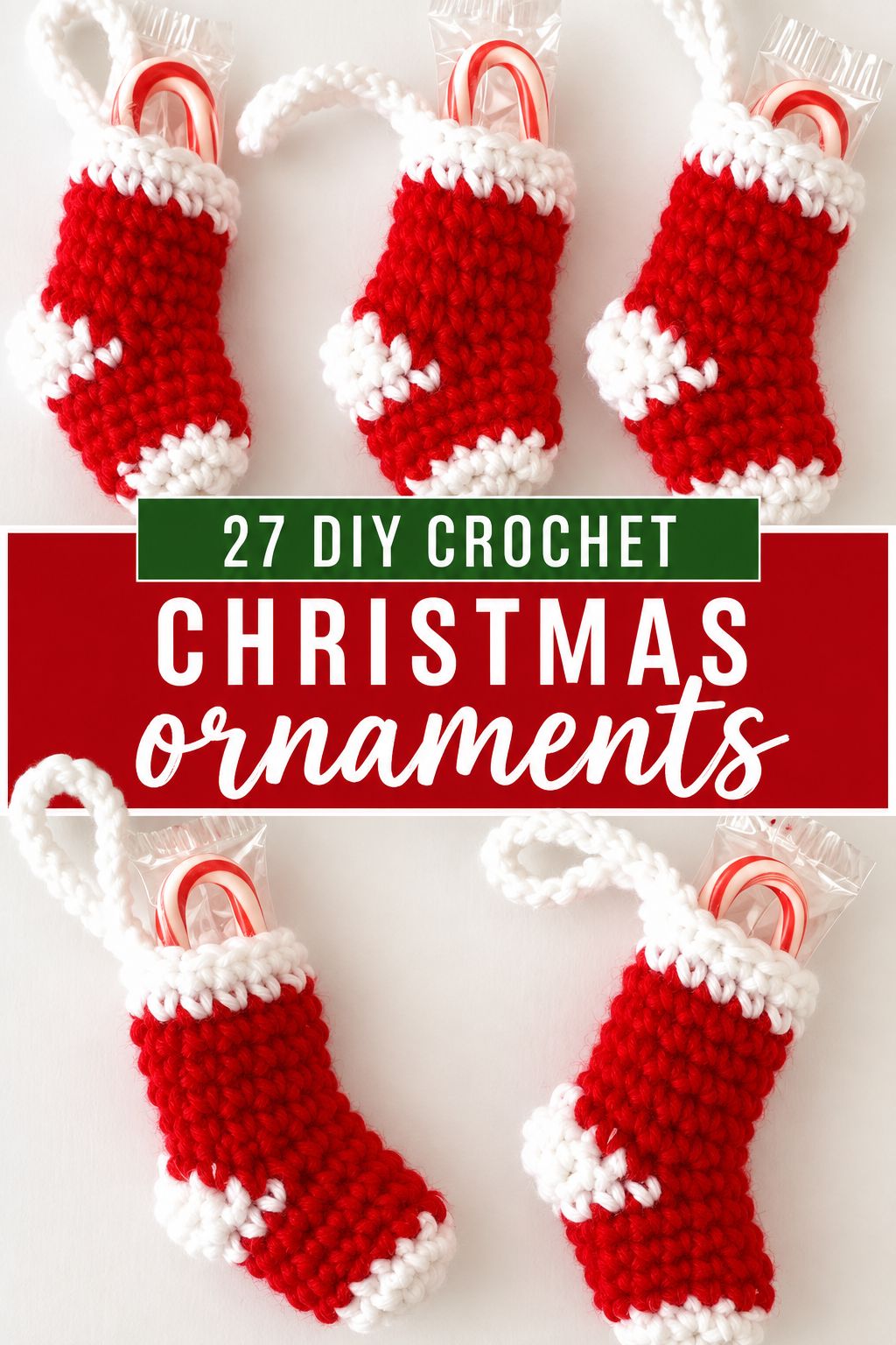 mini stocking ornament christmas ornaments