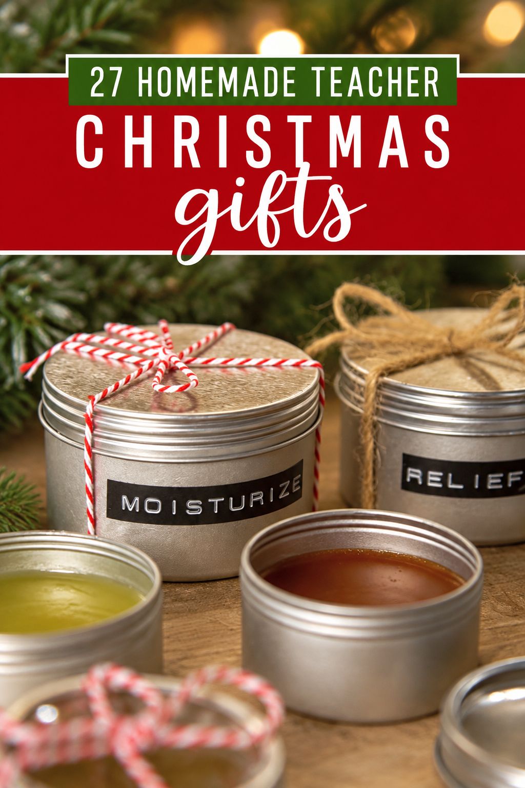 moisturizing balm tins christmas gifts