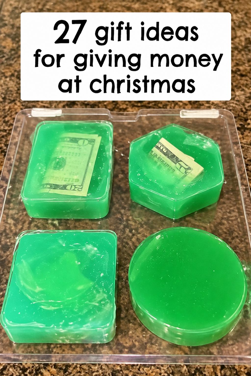 money soap christmas money gifts