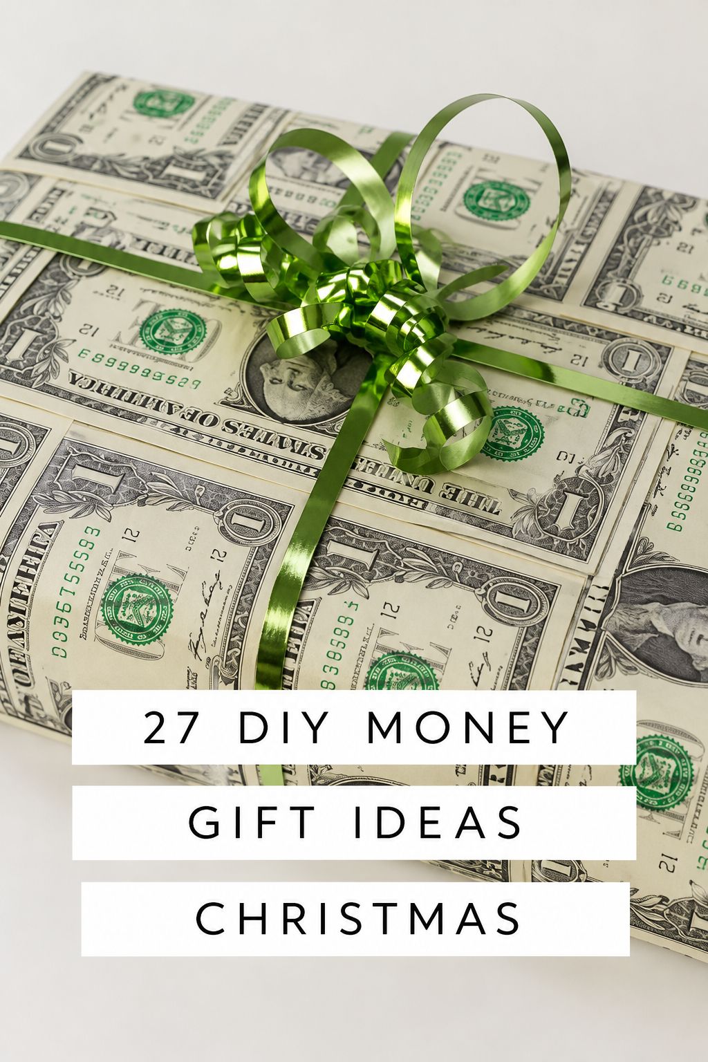 money wrapping paper christmas money gifts
