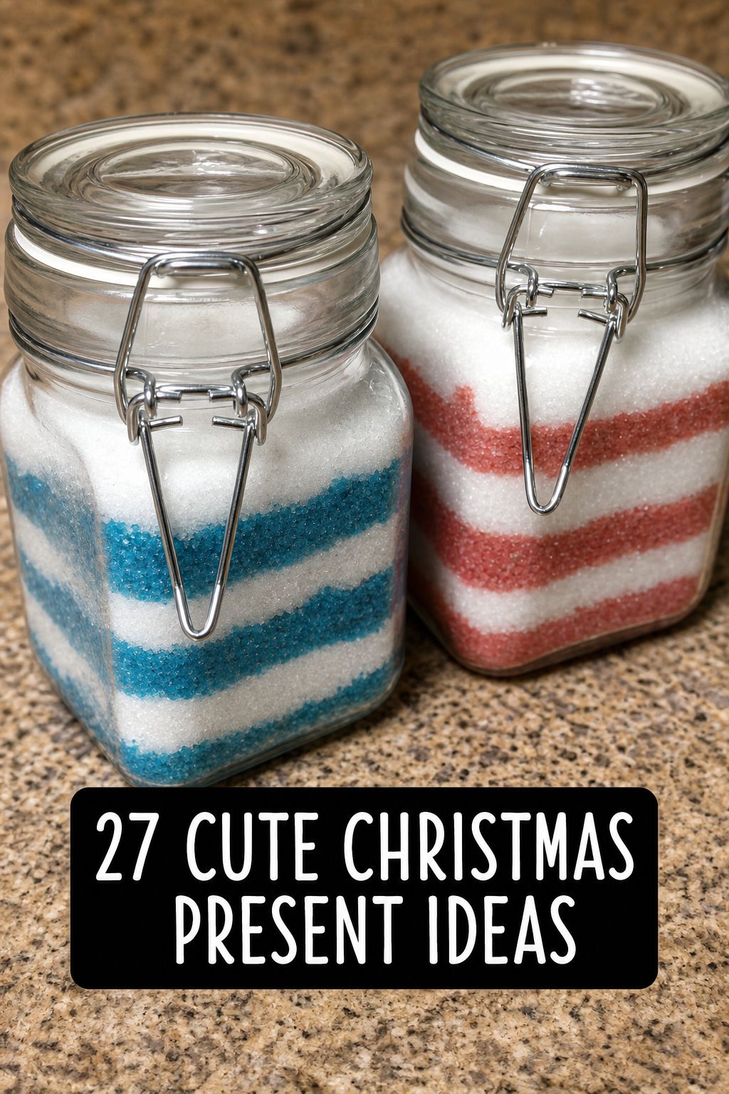 Peppermint Sugar Scrub Jars