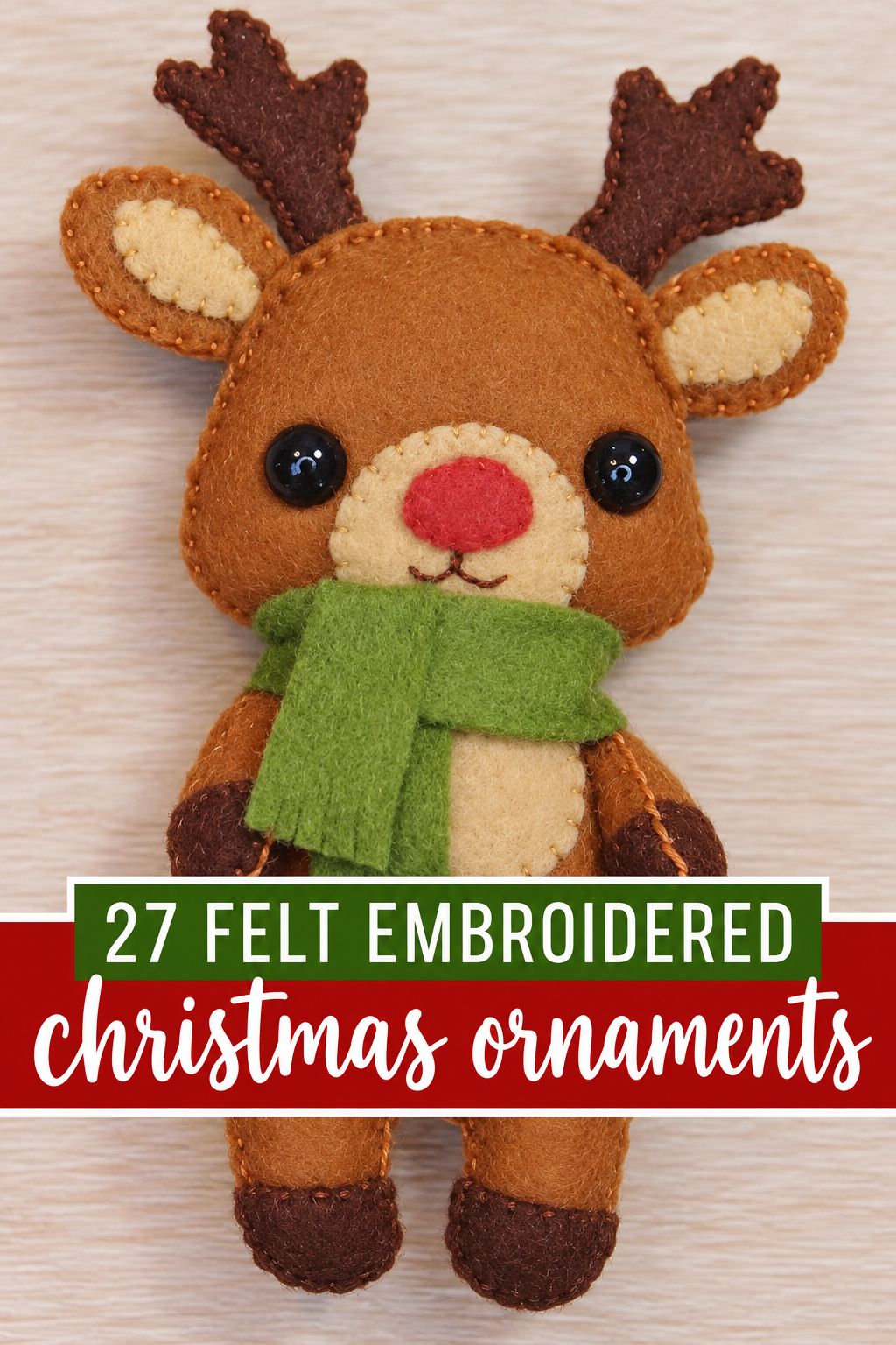 reindeer christmas ornaments