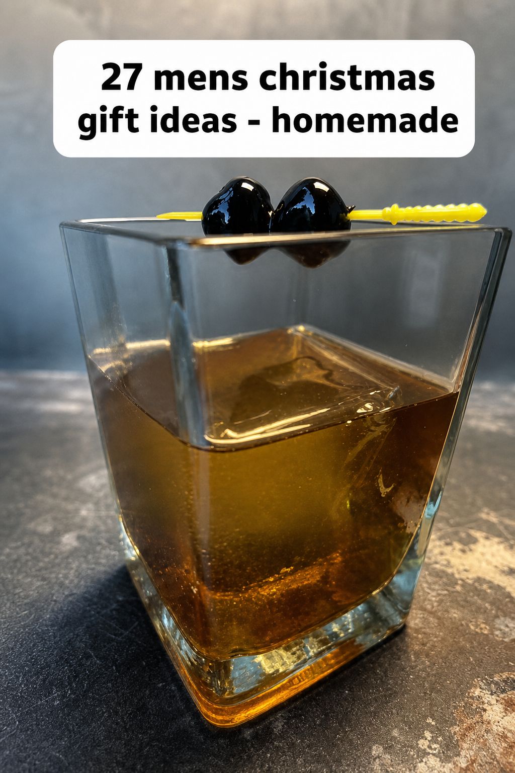 Rocks Glasses Cut From a Liquor Bottle