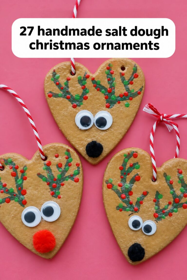 27 Salt Dough Christmas Ornaments Worth Making