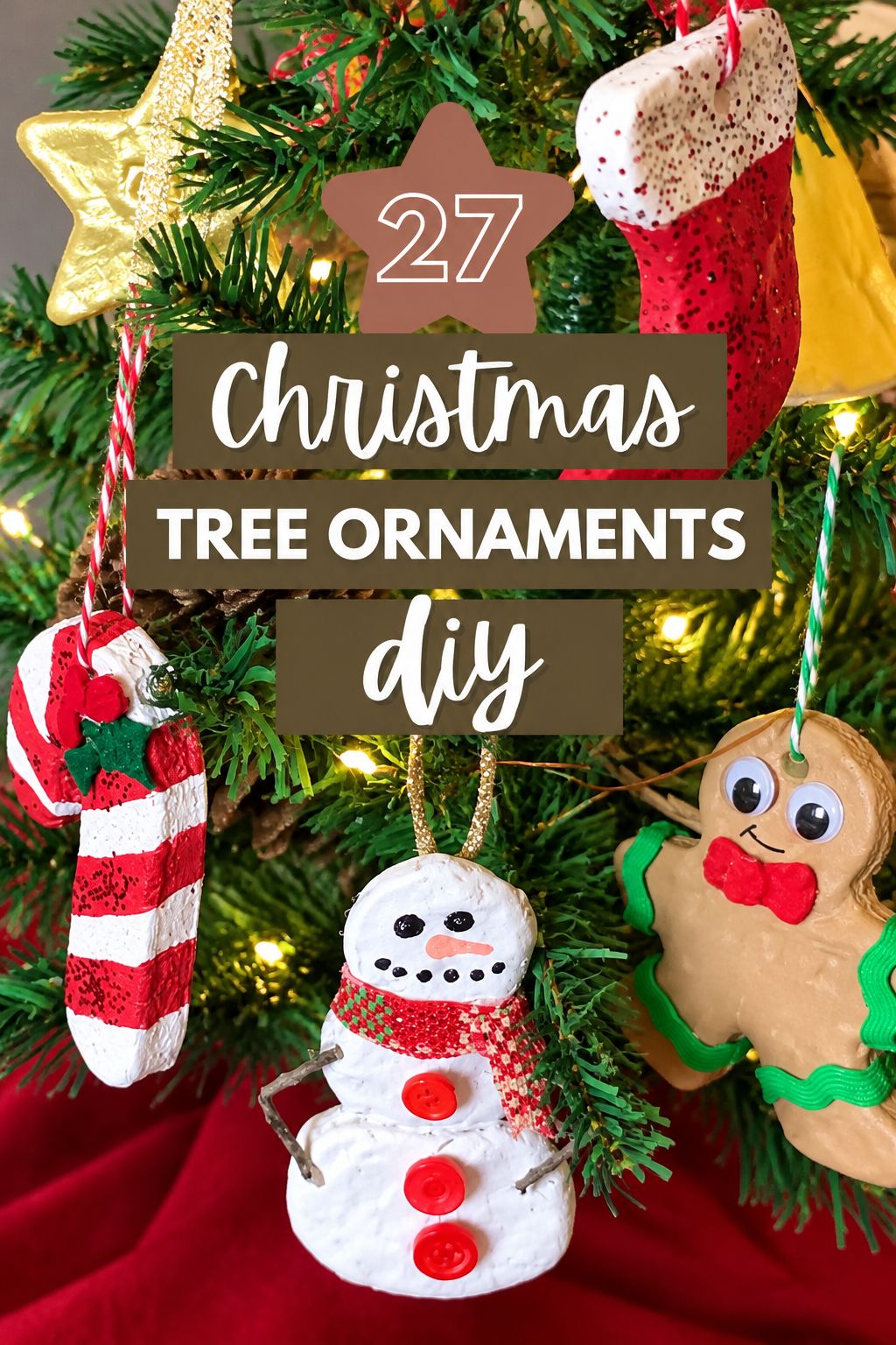 salt dough ornaments christmas ornaments