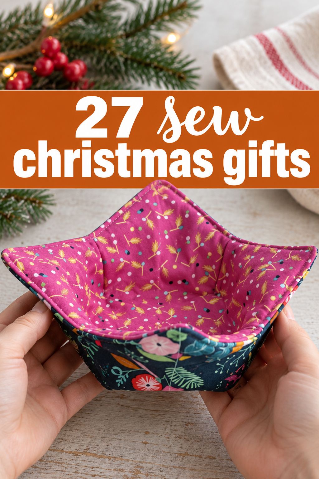 sew christmas gifts