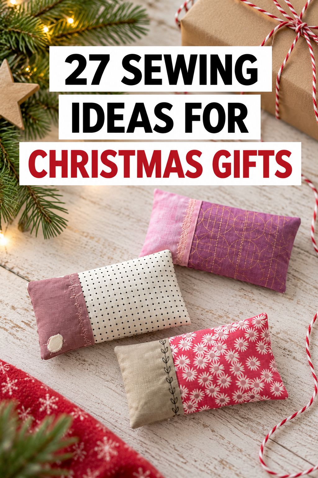 sewing ideas for christmas gifts