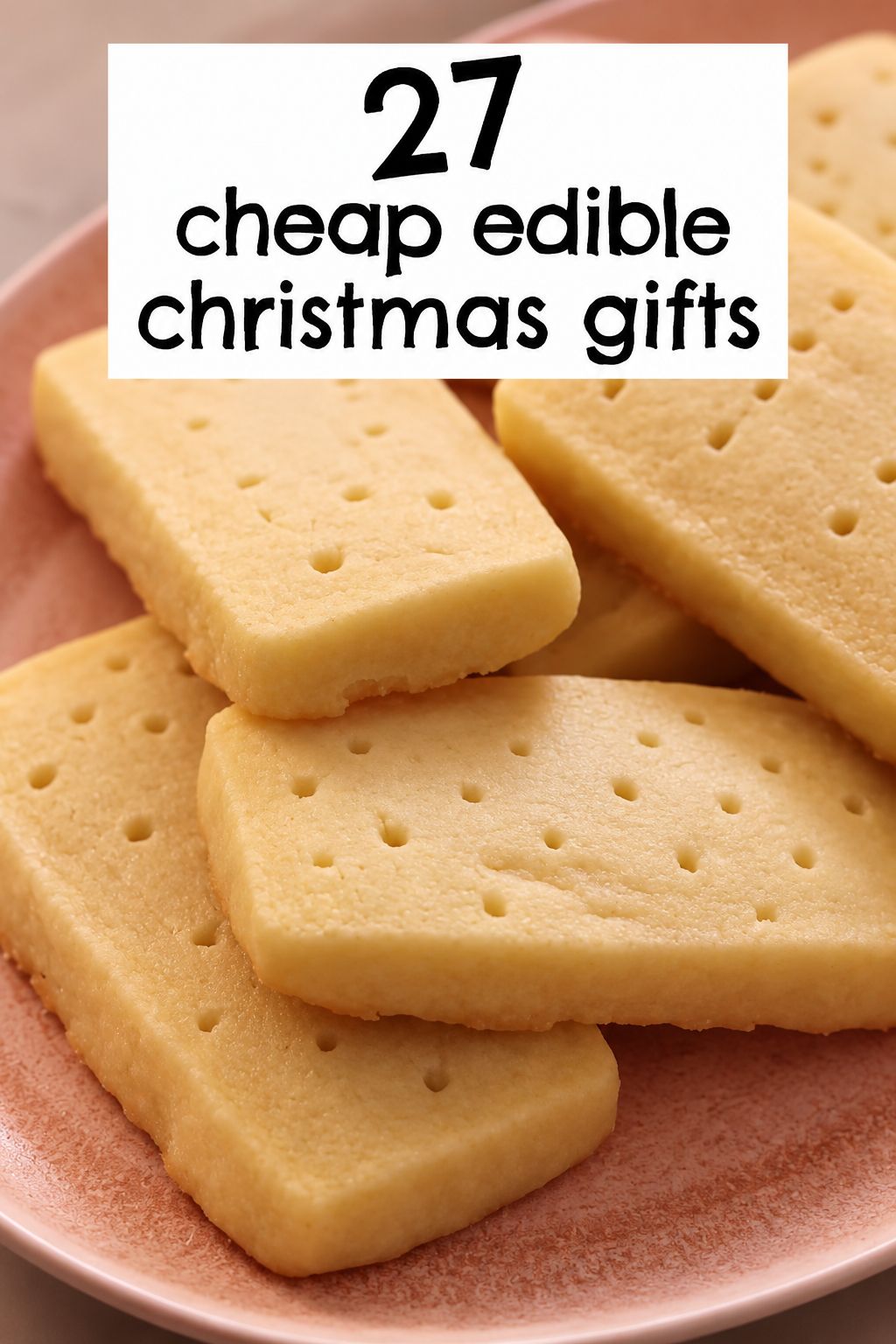 Shortbread homemade Christmas gift