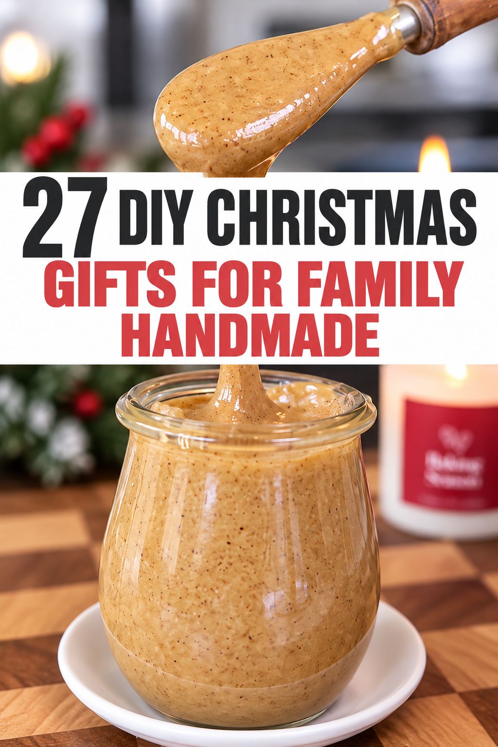 spiced whipped honey christmas gifts