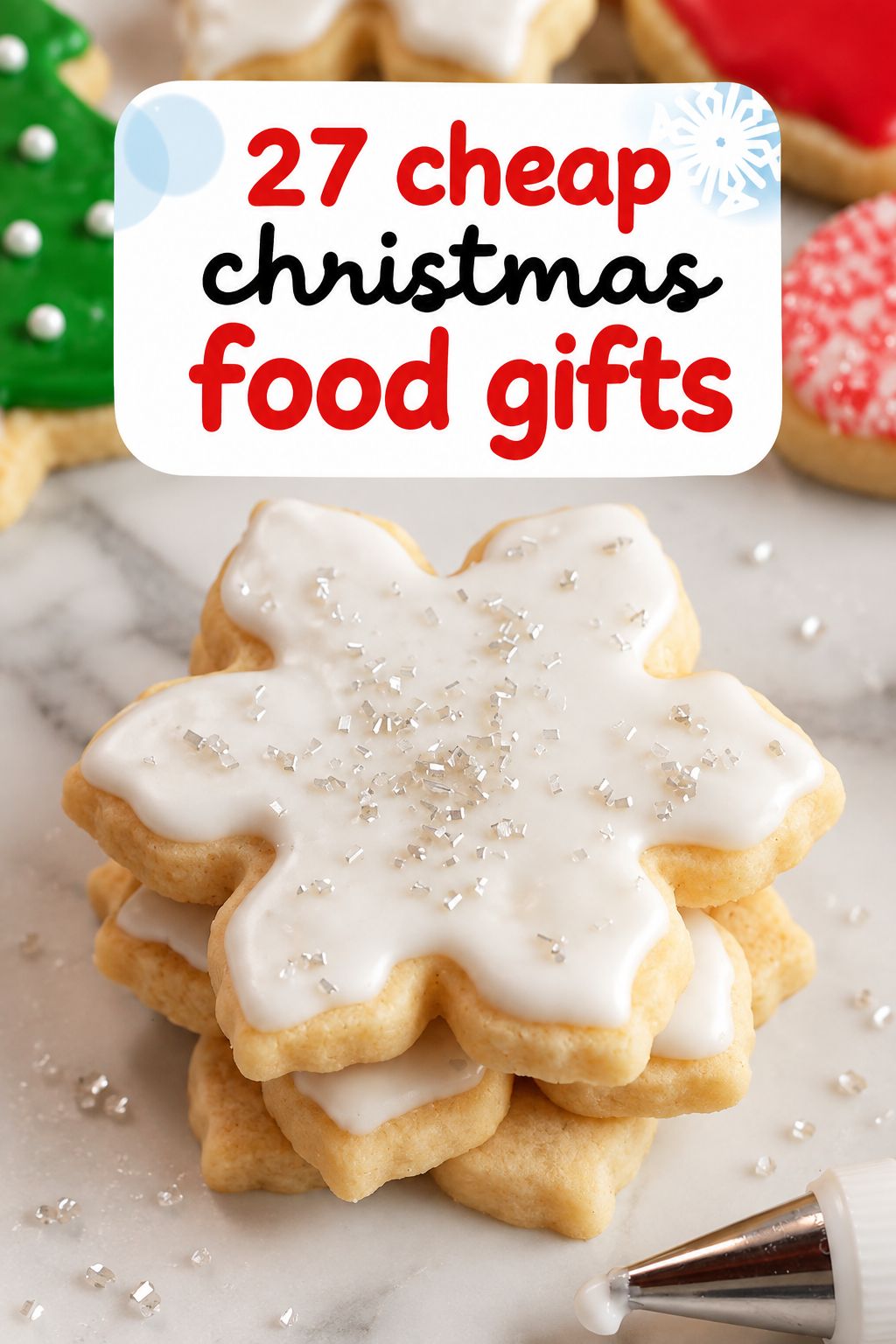 Christmas Sugar Cookies homemade Christmas gift
