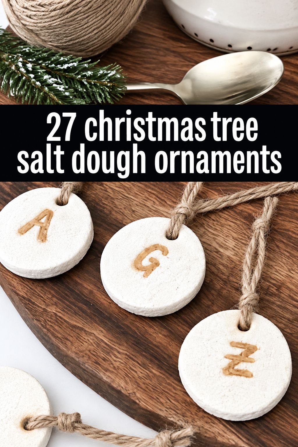 white gift tag ornaments christmas ornaments