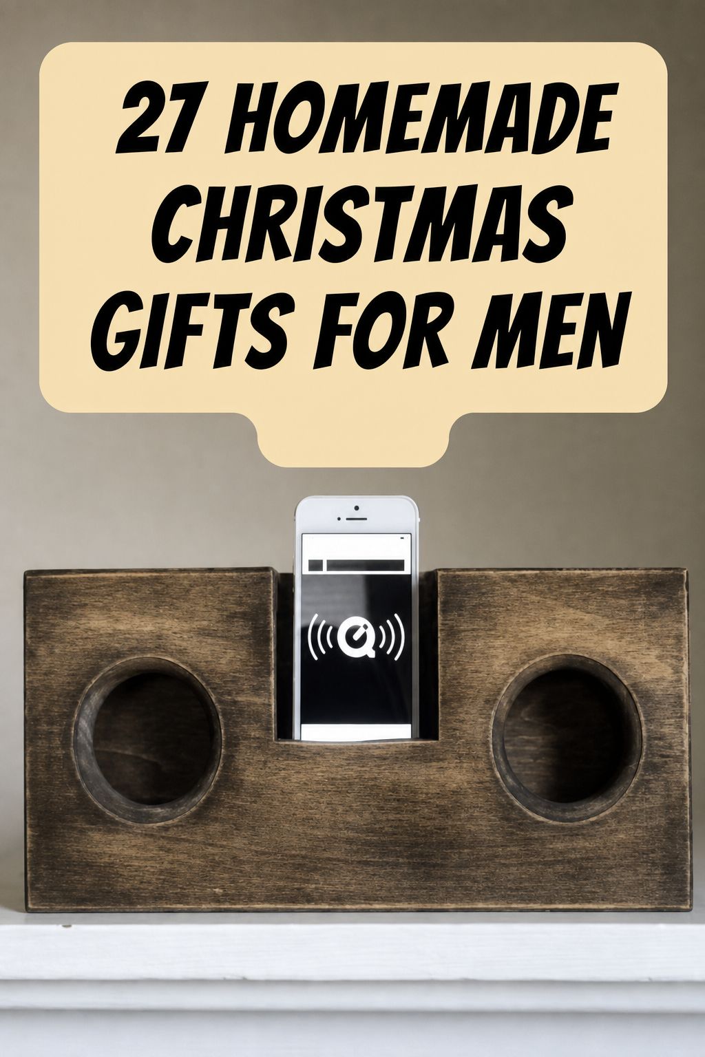 Wooden Phone Amplifier